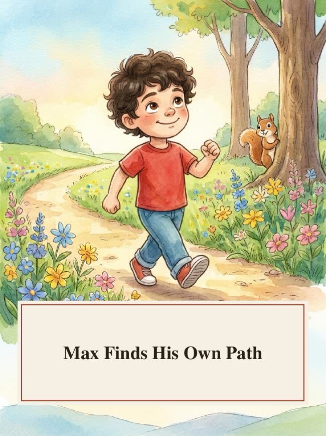 Cover of Max Finds His Own Path