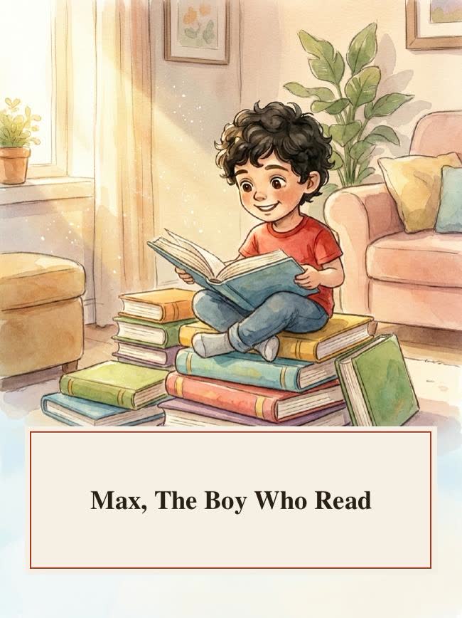 Cover of Max, The Boy Who Read